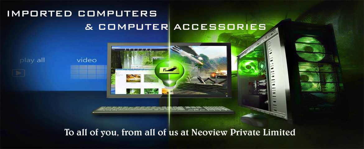 Imported computers and Computer accessories.